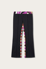 PUCCI Pants And Shorts | Women Iride And Cigni-Print Pinstripe Trousers