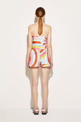 PUCCI Pants And Shorts | Women Iride-Print Silk-Twill Shorts