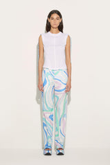 PUCCI Pants And Shorts | Women Marmo-Print Cotton Trousers