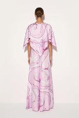 PUCCI Pants And Shorts | Women Orchidee-Print Silk-Twill Trousers