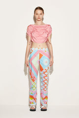 PUCCI Pants And Shorts | Women Vivara-Print Cotton Trousers