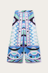 PUCCI Pants And Shorts | Women Vivara-Print Silk-Twill Trousers