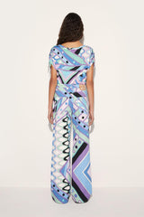 PUCCI Pants And Shorts | Women Vivara-Print Wide-Leg Trousers