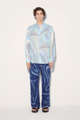 PUCCI Ready To Wear | Men Iride-Print Cotton Shirt