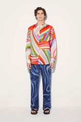PUCCI Ready To Wear | Men Iride-Print Cotton Shirt