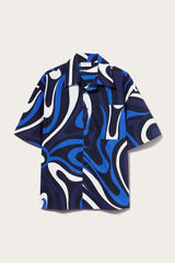 PUCCI Ready To Wear | Men Marmo-Print Cotton Shirt