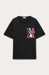 PUCCI Ready To Wear | Men Marmo-Print Cotton T-Shirt