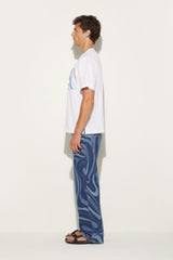 PUCCI Ready To Wear | Men Marmo-Print Cotton T-Shirt