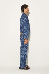 PUCCI Ready To Wear | Men Marmo-Print Denim Jacket