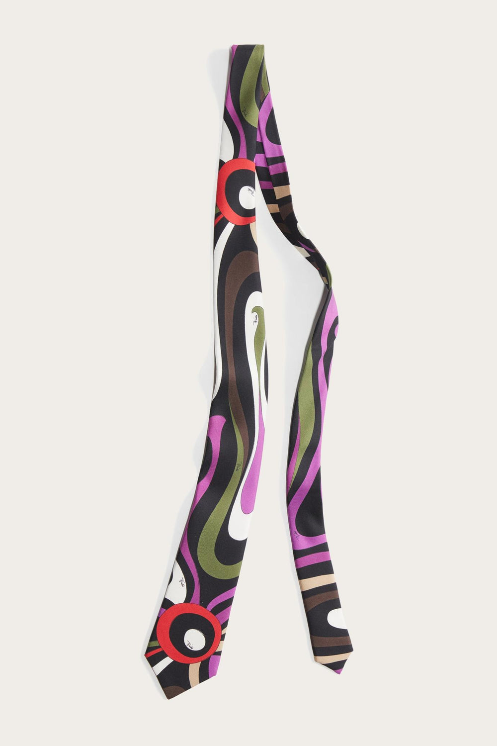 PUCCI Ready To Wear | Men Marmo-Print Silk-Twill Tie