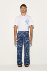 PUCCI Ready To Wear | Men Marmo-Print Straight-Leg Jeans