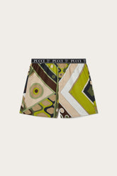 PUCCI Ready To Wear | Men Vivara-Print Cotton Boxer Shorts
