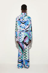 PUCCI Ready To Wear | Men Vivara-Print Silk-Twill Shirt