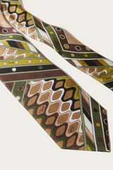 PUCCI Ready To Wear | Men Vivara-Print Silk-Twill Tie