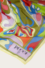 PUCCI Sarong | Women Marmo And Orchidee-Print Cotton Pareo