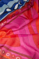 PUCCI Sarong | Women Marmo And Orchidee-Print Cotton Pareo