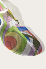 PUCCI Shoes | Women Iride-Print Mesh Flat Shoes