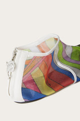 PUCCI Shoes | Women Iride-Print Mesh Flat Shoes