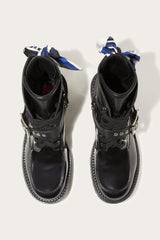 PUCCI Shoes | Women Marmo-Print Leather Boots