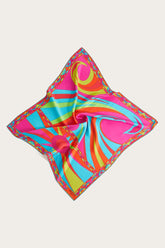 PUCCI Silks | Women Cigni-Print Large Silk-Twill Carré