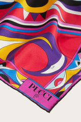 PUCCI Silks | Women Cigni-Print Small Silk-Twill Carré