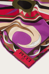 PUCCI Silks | Women Cigni-Print Small Silk-Twill Carré