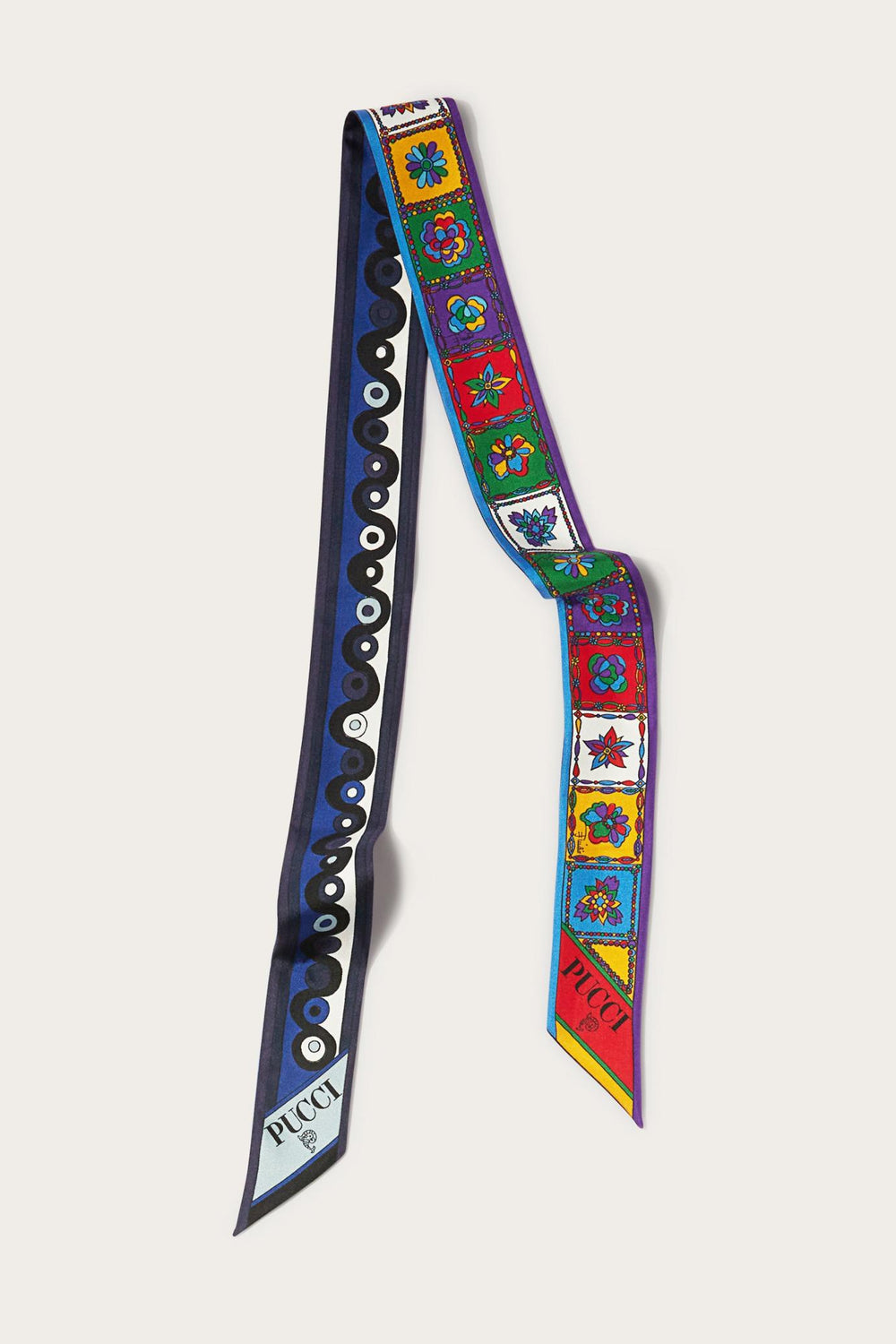 PUCCI Silks | Women Iride And Festa-Print Silk-Twill Scarf