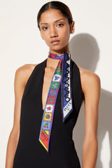 PUCCI Silks | Women Iride And Festa-Print Silk-Twill Scarf