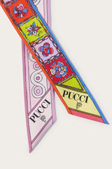 PUCCI Silks | Women Iride And Festa-Print Silk-Twill Scarf