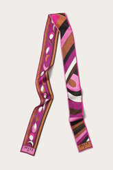 PUCCI Silks | Women Iride And Pesci-Print Silk-Twill Scarf