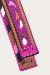 PUCCI Silks | Women Iride And Pesci-Print Silk-Twill Scarf
