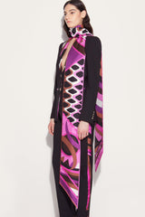 PUCCI Silks | Women Iride And Vivara-Print Silk-Twill Maxi Scarf
