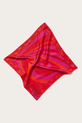 PUCCI Silks | Women Iride-Print Small Silk-Twill Carré