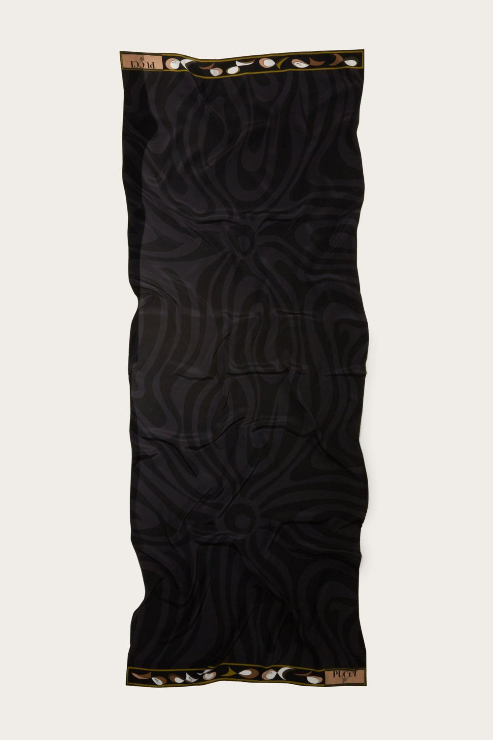 PUCCI Silks | Women Marmo And Pesci-Print Silk-Twill Stole