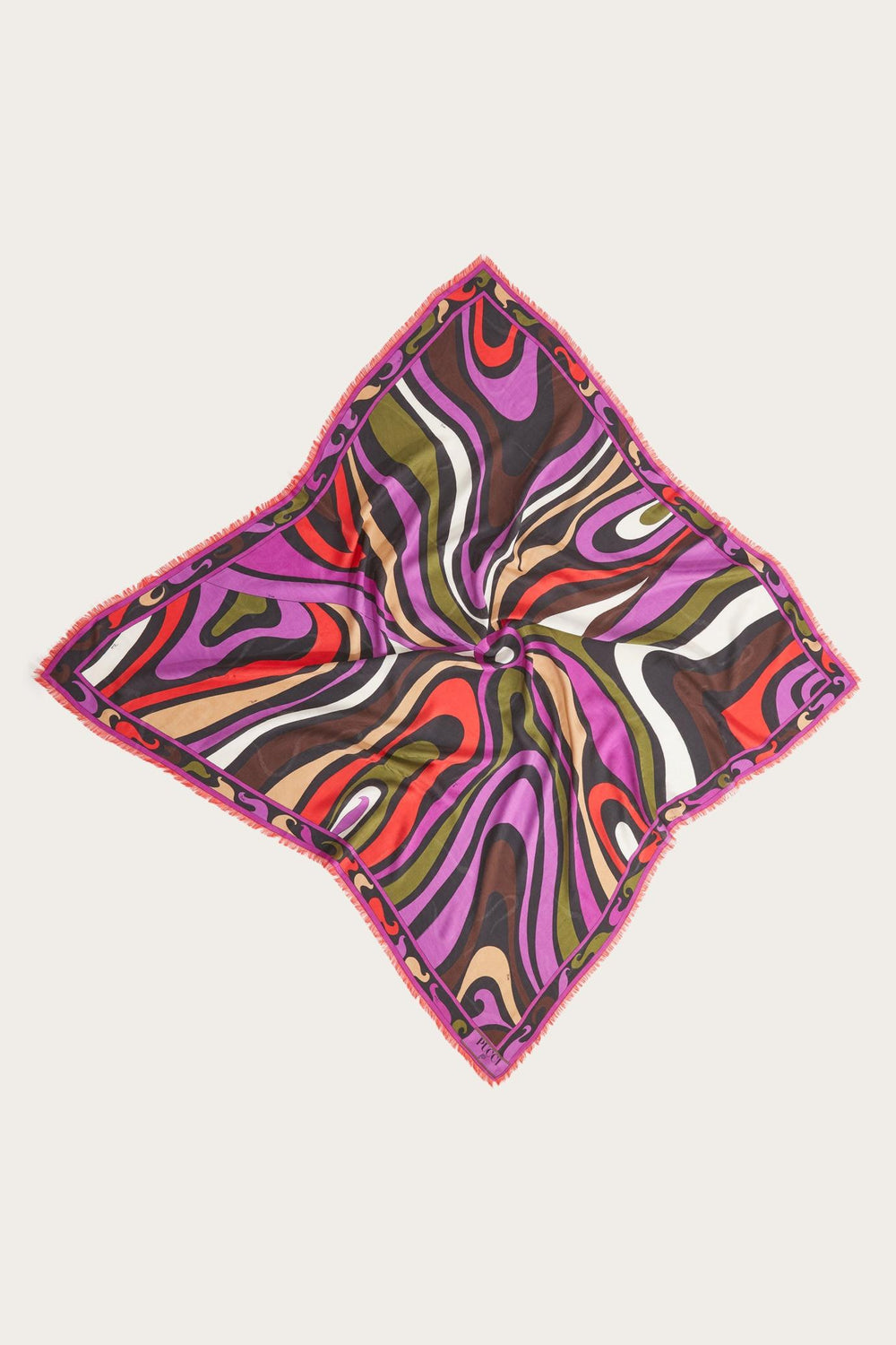 PUCCI Silks | Women Marmo-Jacquard Large Scarf