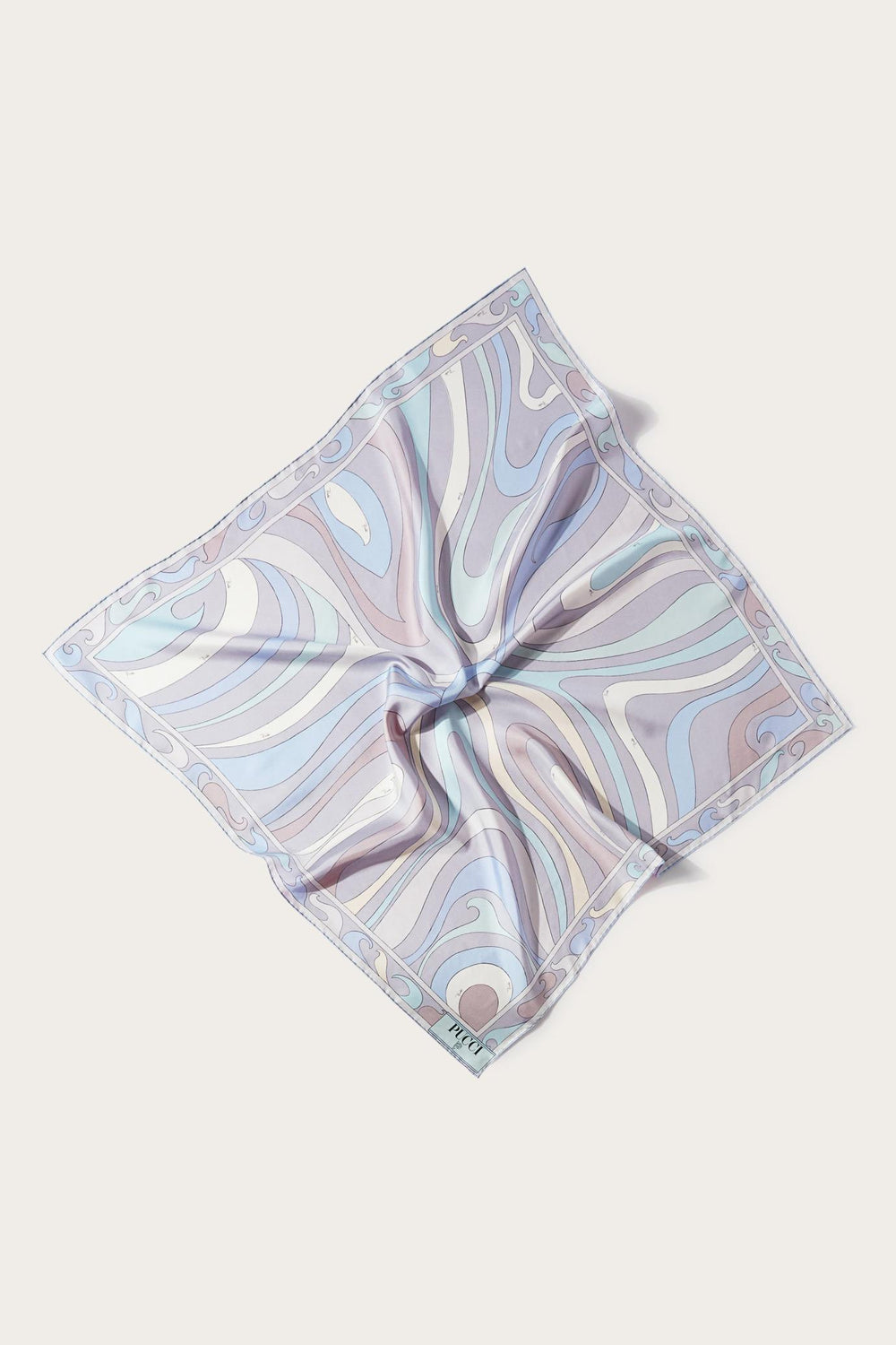 PUCCI Silks | Women Marmo-Print Large Silk-Twill Carré