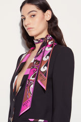 PUCCI Silks | Women Orchidee-Print Silk-Twill Scarf