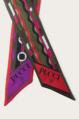 PUCCI Silks | Women Vivara And Bersaglio-Print Silk-Twill Scarf