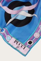 PUCCI Silks | Women Vivara-Print Large Silk-Twill Carré