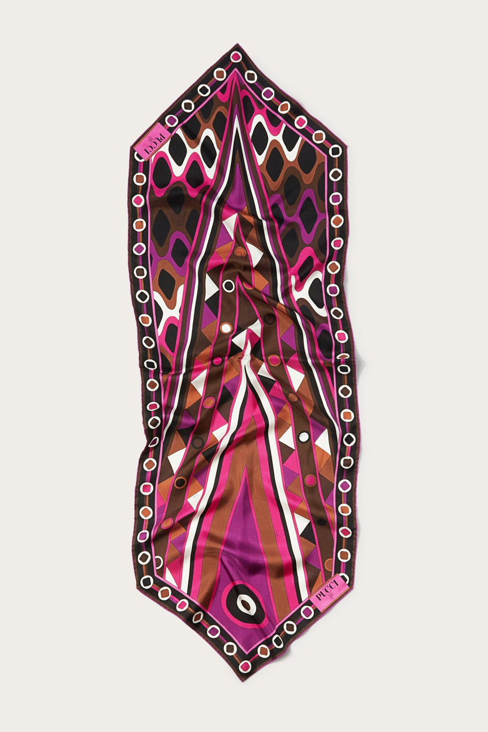 PUCCI Silks | Women Vivara-Print Silk-Twill Losange
