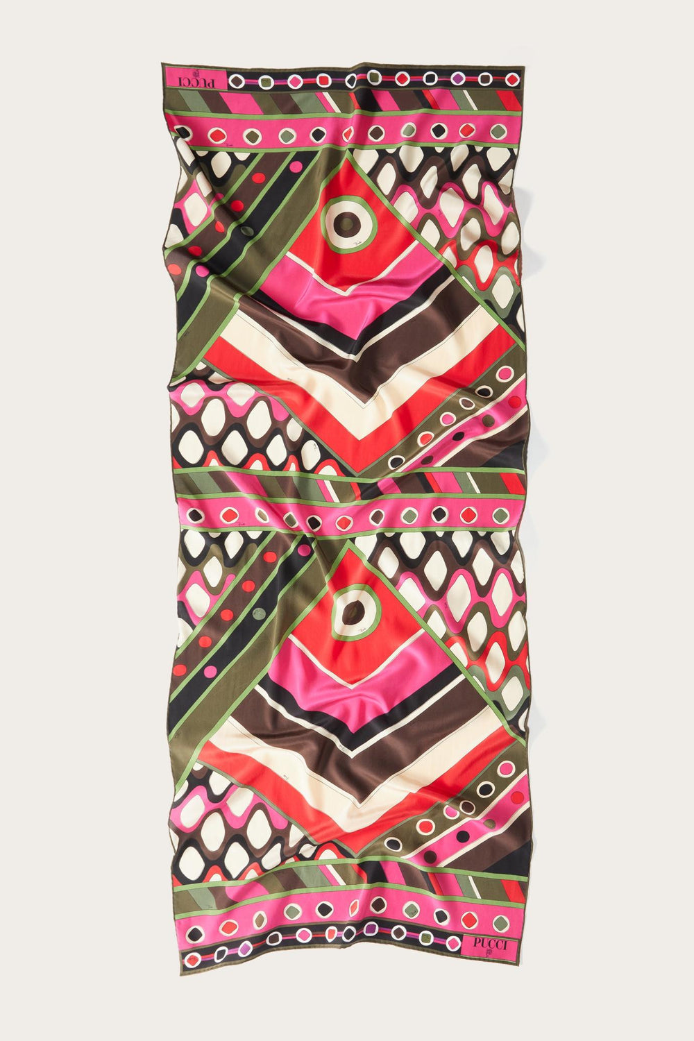 PUCCI Silks | Women Vivara-Print Silk-Twill Stole