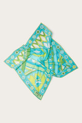 PUCCI Silks | Women Vivara-Print Small Cotton Scarf