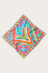 PUCCI Silks | Women Vivara-Print Small Cotton Scarf