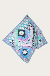 PUCCI Silks | Women Vivara-Print Small Cotton Scarf