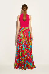 PUCCI Skirts | Women Bersaglio-Print Cotton Long Skirt