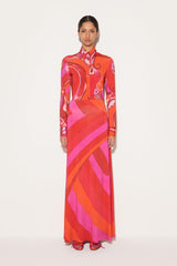 PUCCI Skirts | Women Iride-Print Long Skirt