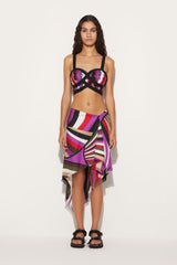 PUCCI Skirts | Women Iride-Print Silk-Twill Skirt
