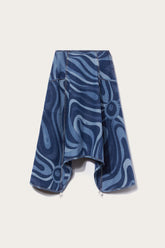 PUCCI Skirts | Women Marmo-Print Denim Skirt
