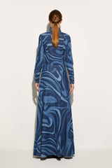 PUCCI Skirts | Women Marmo-Print Denim Skirt