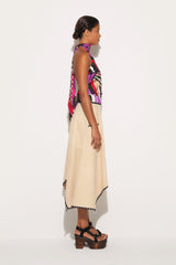 PUCCI Skirts | Women Suede Midi Skirt